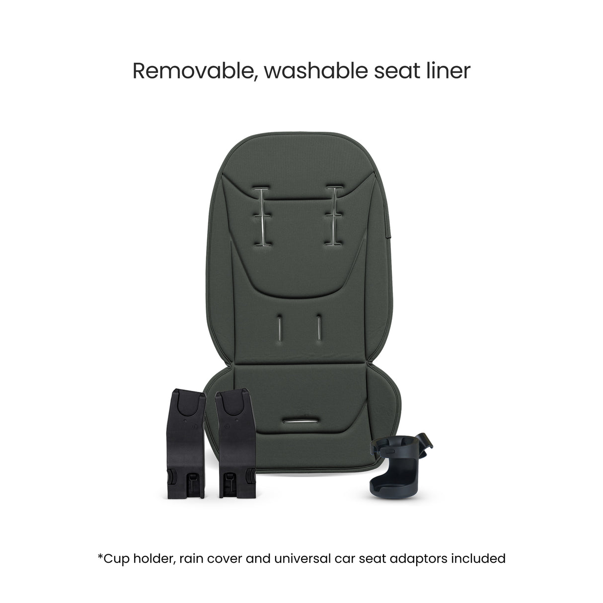 Silver Cross Breez Ultimate 360 Family Car Seat Bundle - Pewter