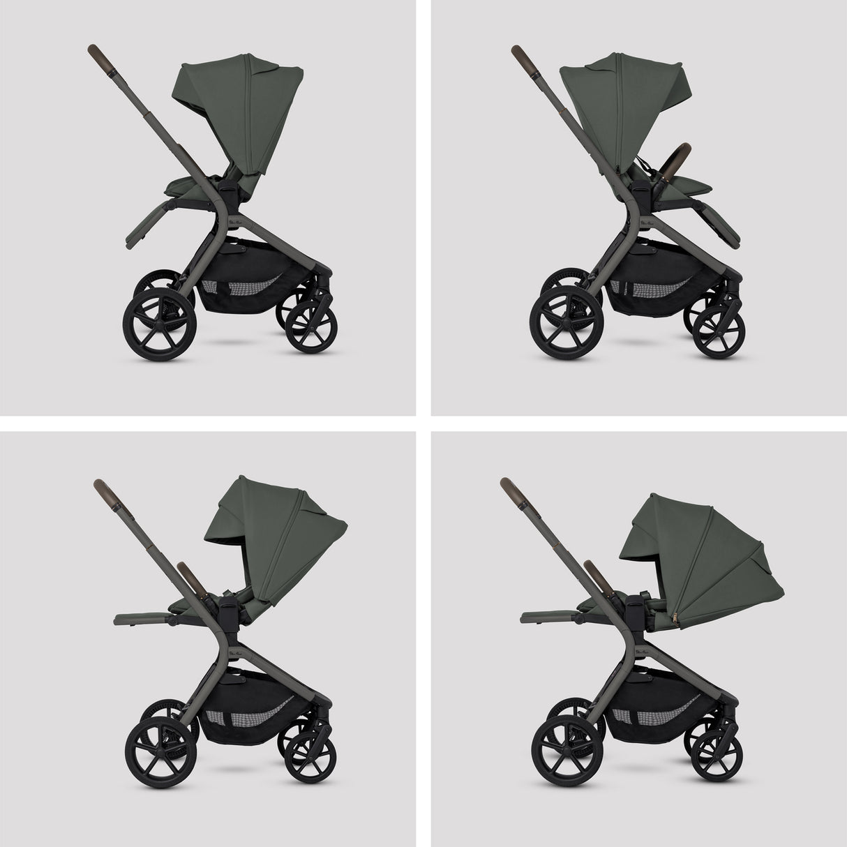 Silver Cross Breez Stroller - Pewter