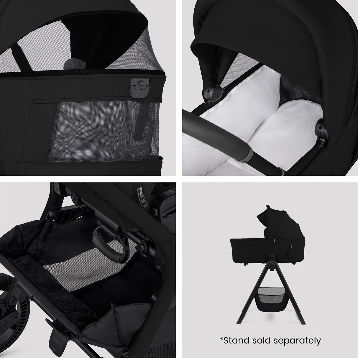 Silver Cross Breez Ultimate Cybex Cloud T & 360 Base Bundle - Onyx