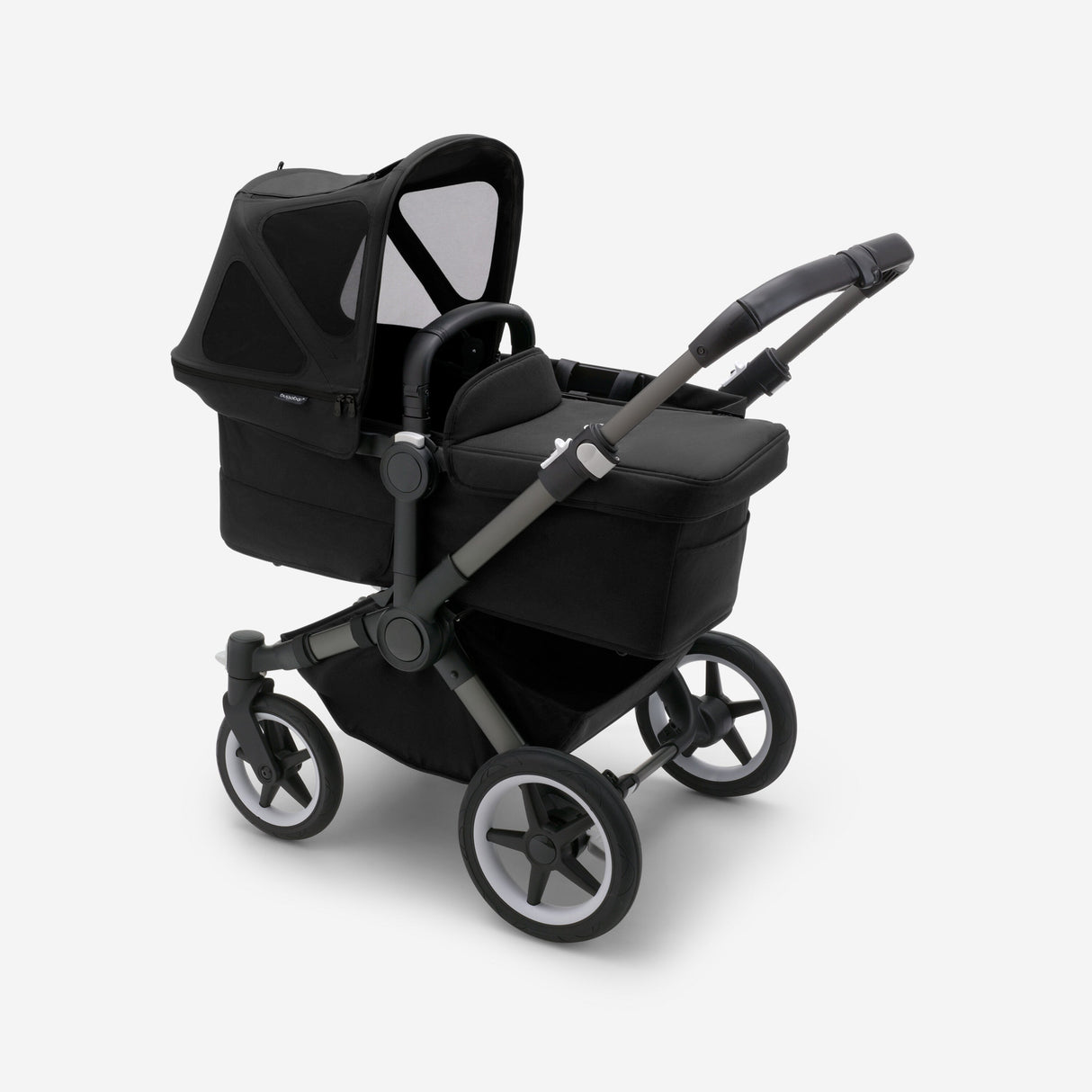 Bugaboo Donkey 5 Breezy Sun Canopy - Midnight Black 2