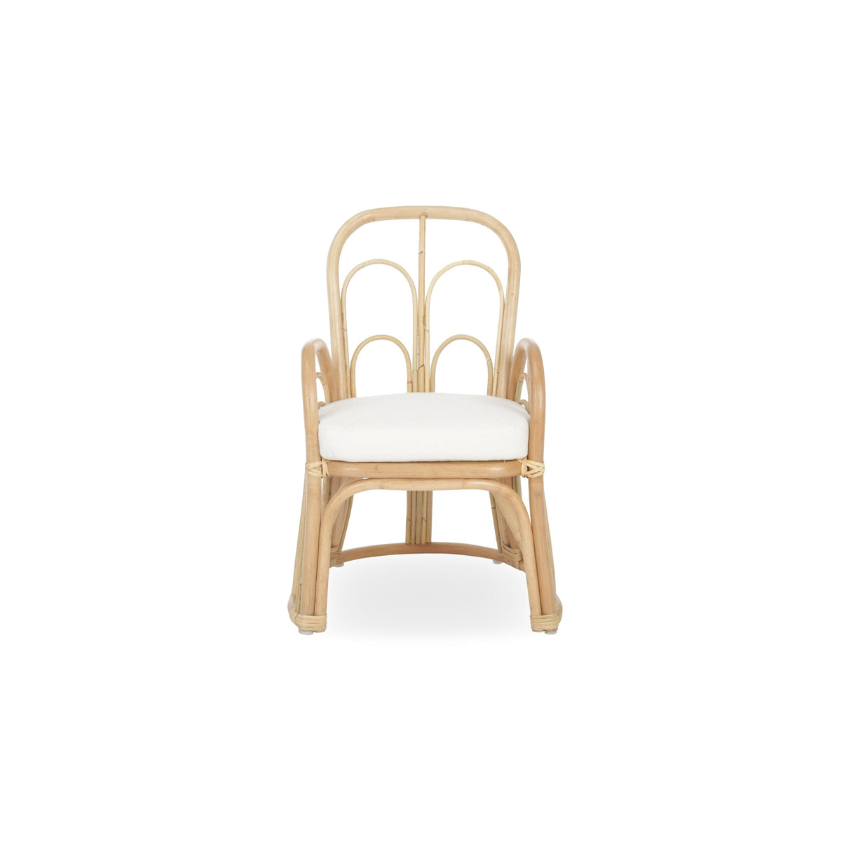CuddleCo Aria Wave Toddler Chair - Rattan