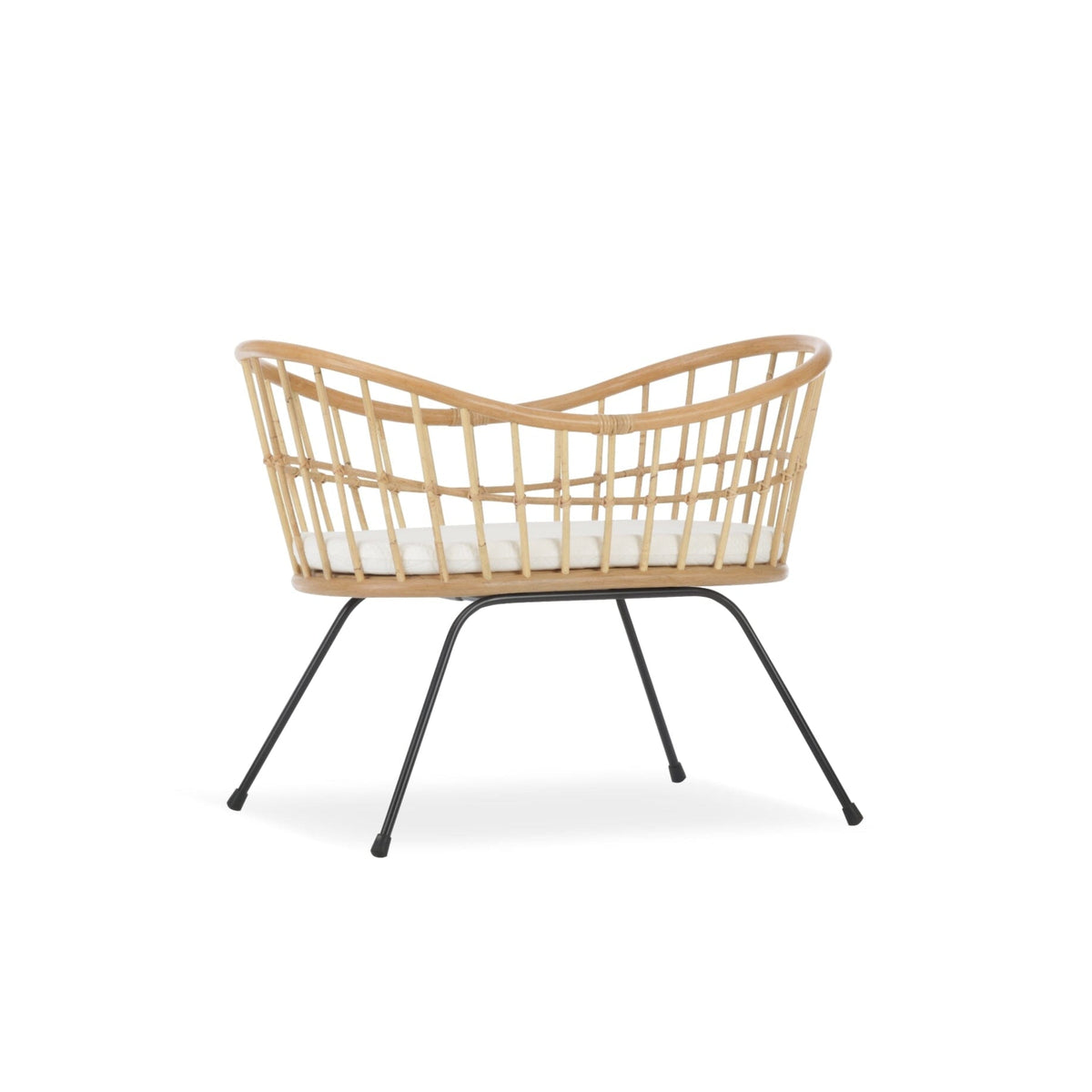 CuddleCo Aria Wave Crib - Rattan
