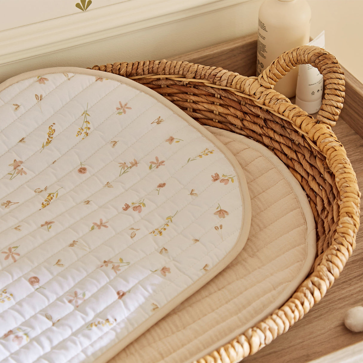 CuddleCo 2 Pack Travel Changing Pad - Cashmere Meadow