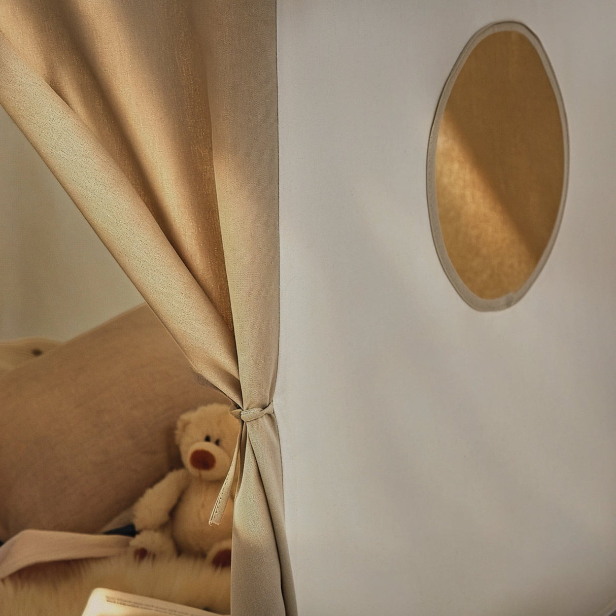 CuddleCo Pavilion Play Tent - Cookie
