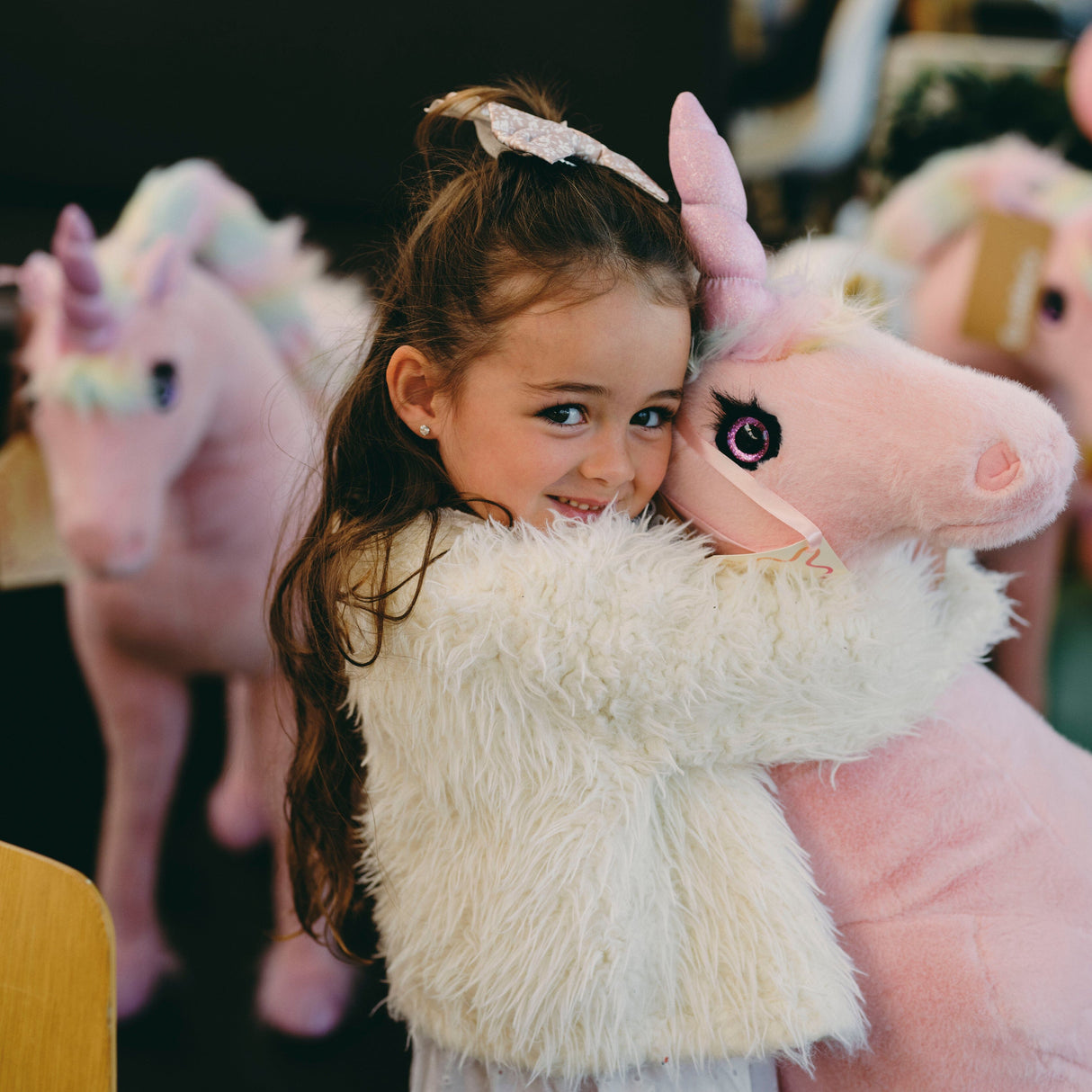 CuddleCo Standing Unicorn - Rainbow