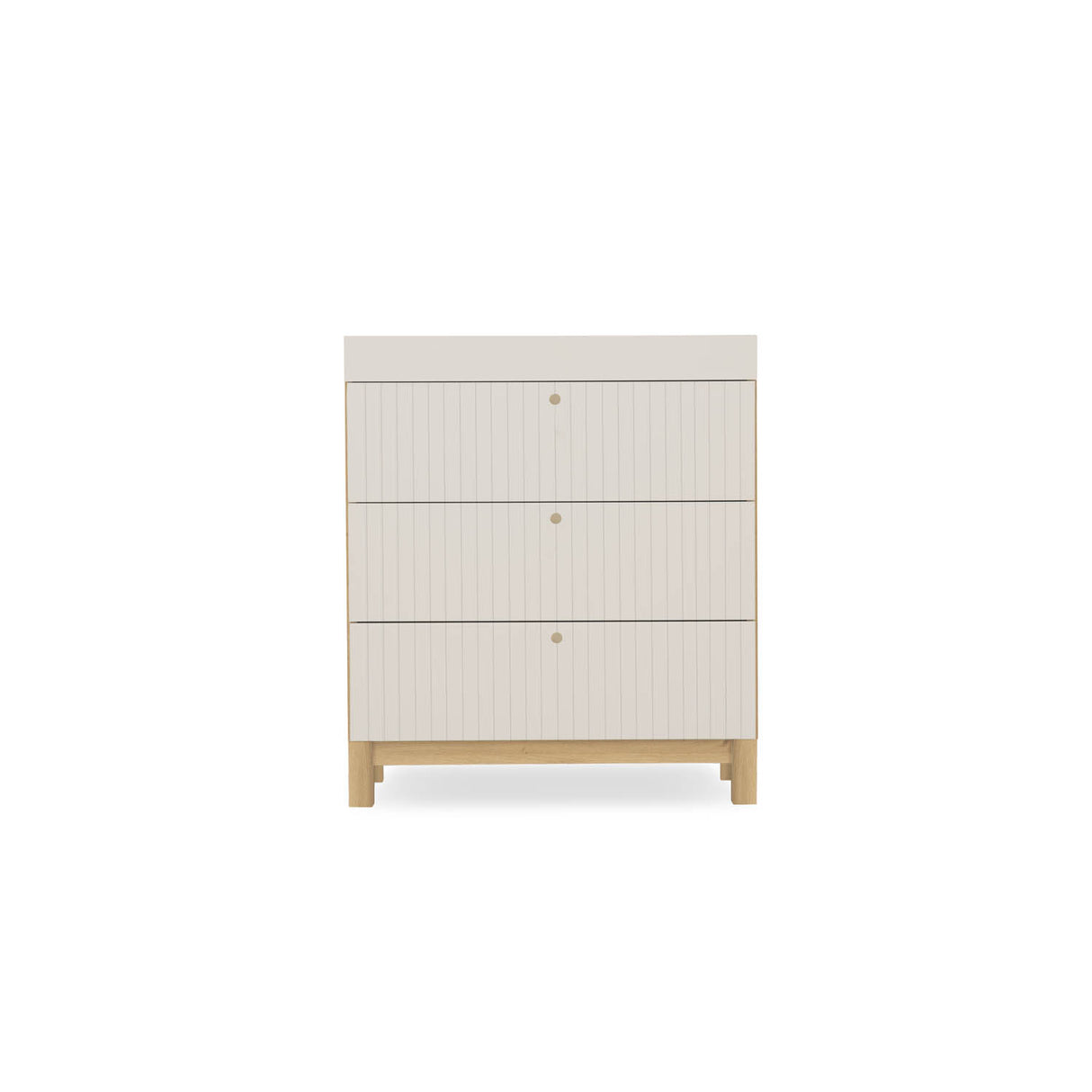 CuddleCo Remi Dresser Changer - Oak & Cashmere