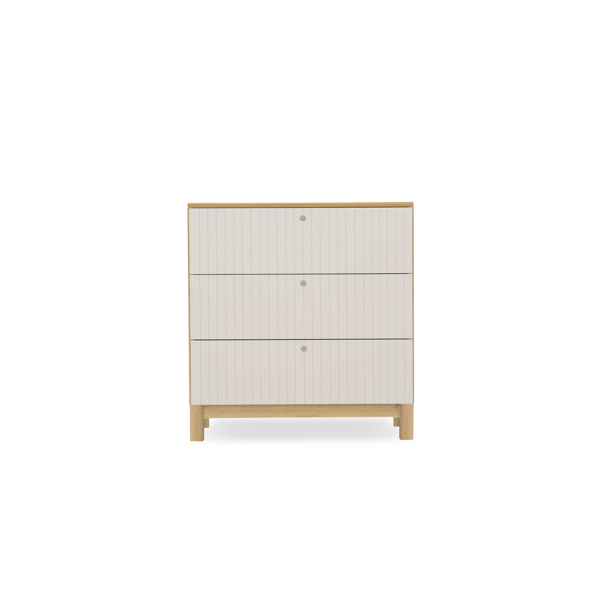 CuddleCo Remi Dresser Changer - Oak & Cashmere