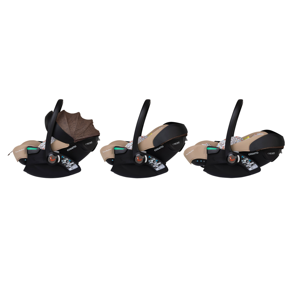 Cosatto Wow 3 Rotate & Recline Cozy Bundle - Foxford Hall