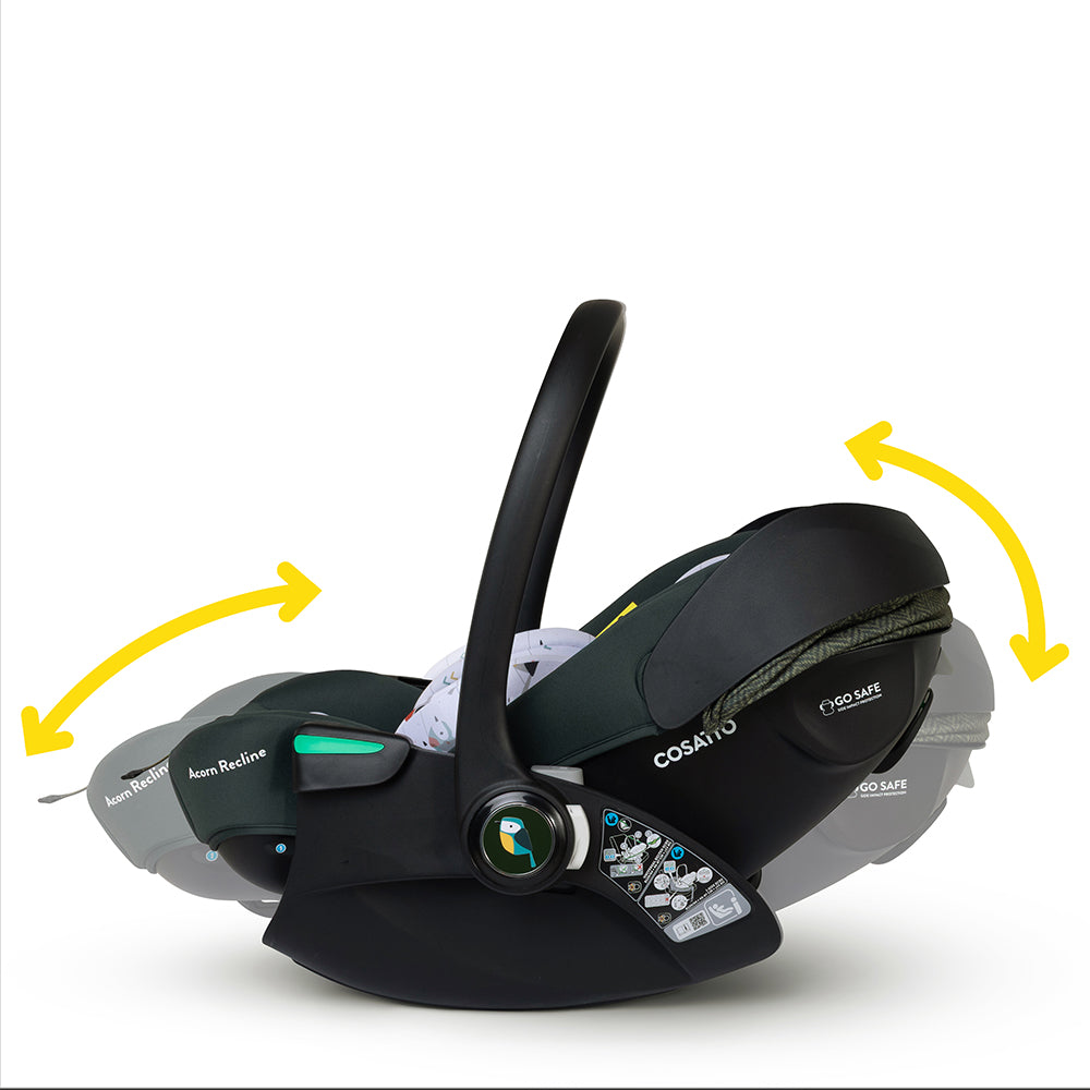 Cosatto Acorn Recline i-Size 0+ Car Seat - Bureau