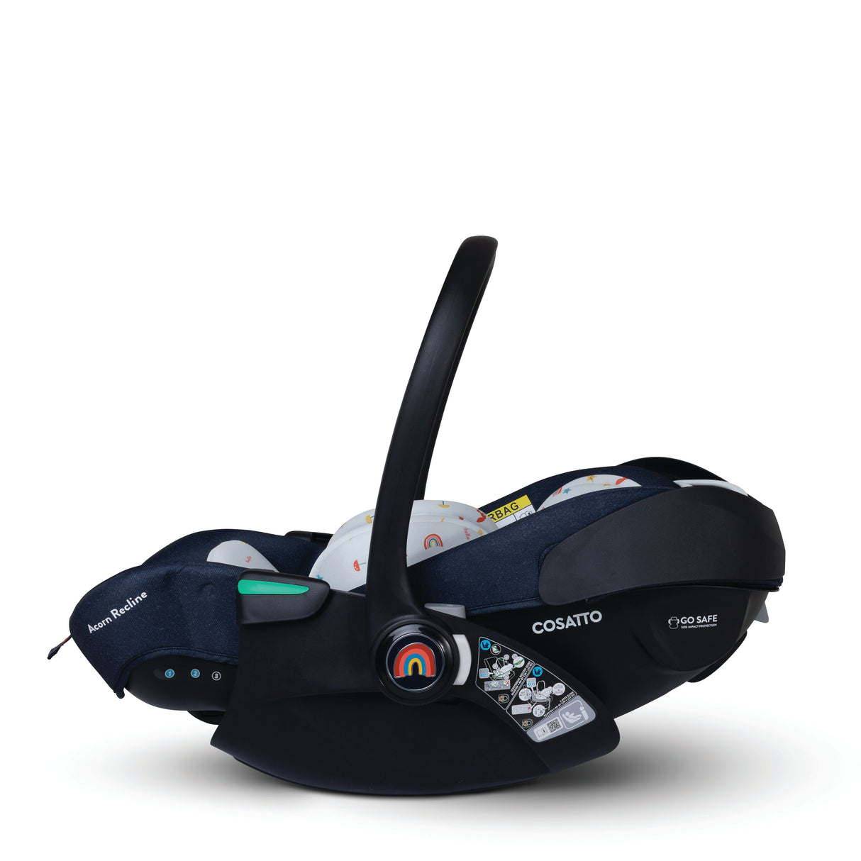 Cosatto Acorn Recline i-Size 0+ Car Seat - Doodle Days