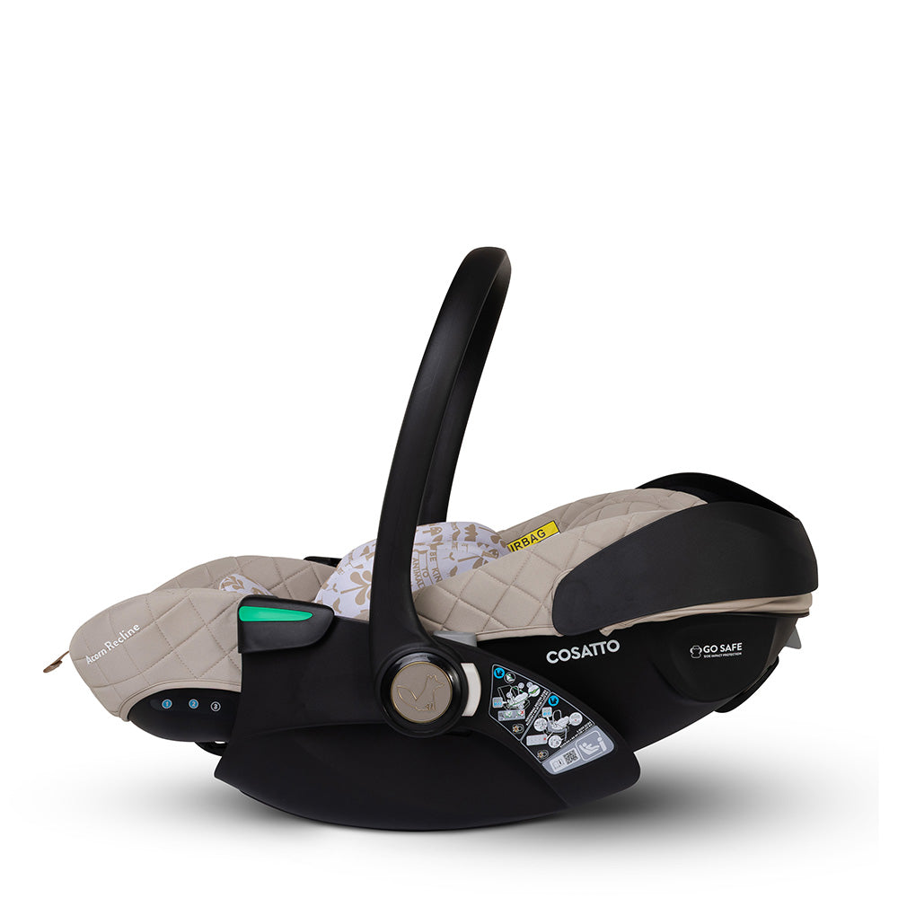 Cosatto Acorn Recline i-Size 0+ Car Seat - Whisper
