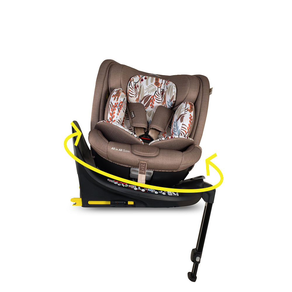 Cosatto All in All Extra i-Size 360 Car Seat - Tiger Tale