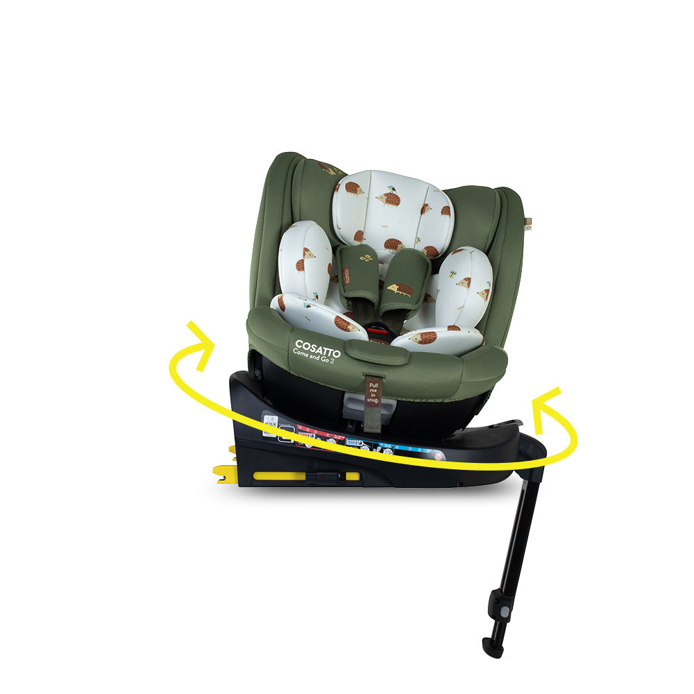 Cosatto Come and Go 2 i-Size 360 Car Seat - Hoglet