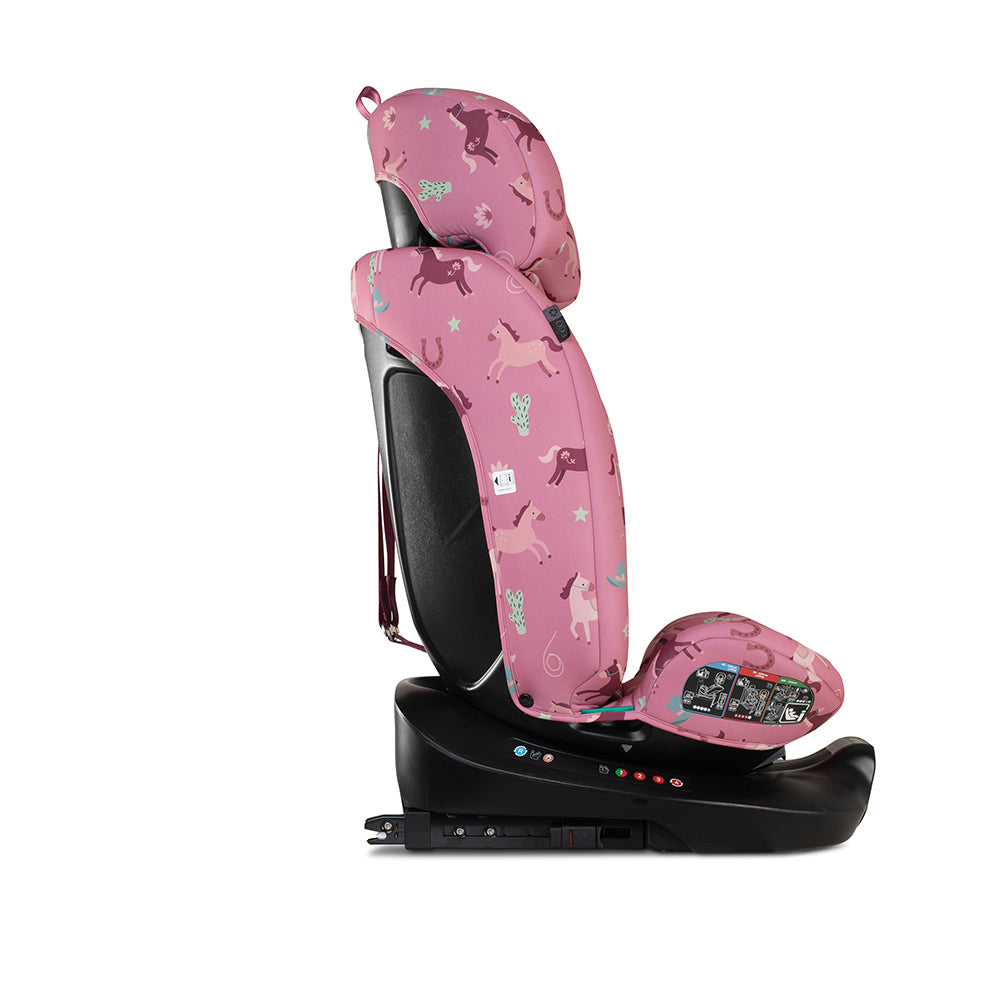 Cosatto Get Set Grow Plus i-Size 360 Car Seat - Pony Party