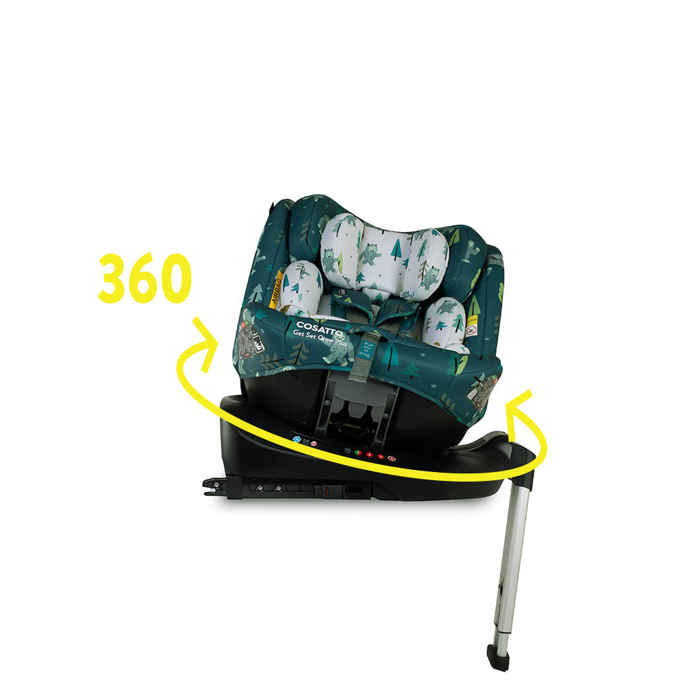 Cosatto Get Set Grow Plus i-Size 360 Car Seat - Yoohoo Yeti