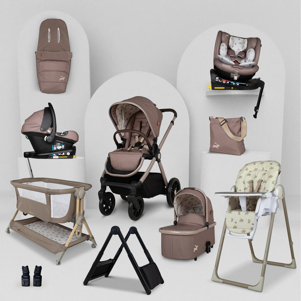 Cosatto Giggle 4 Mega Bundle - Lollop