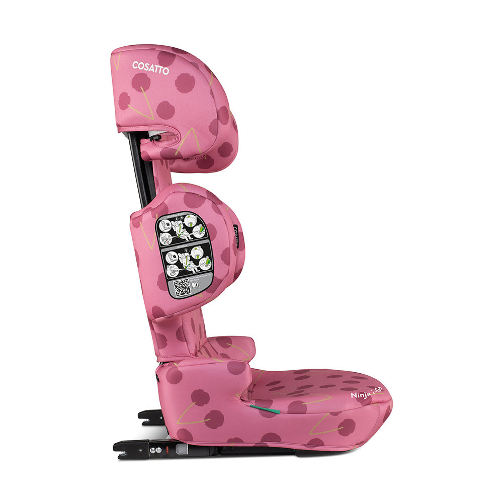 Cosatto Ninja i-Go R129 Travel Car Seat - Cherry Pie