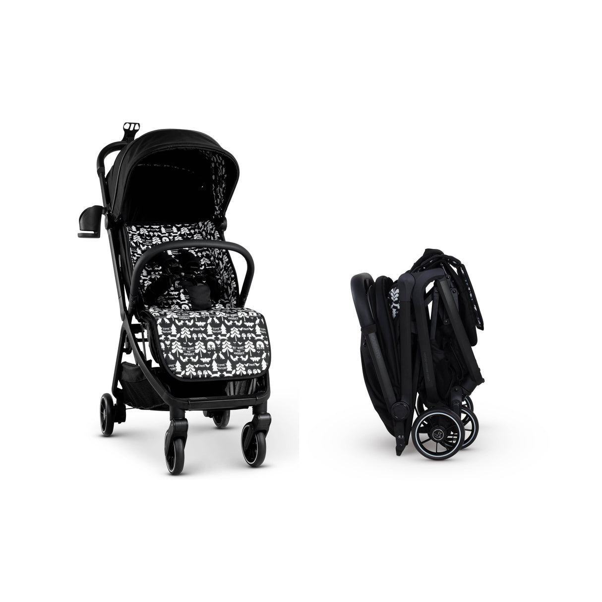 Cosatto Woosh City Recline Car Seat Bundle - Silhouette