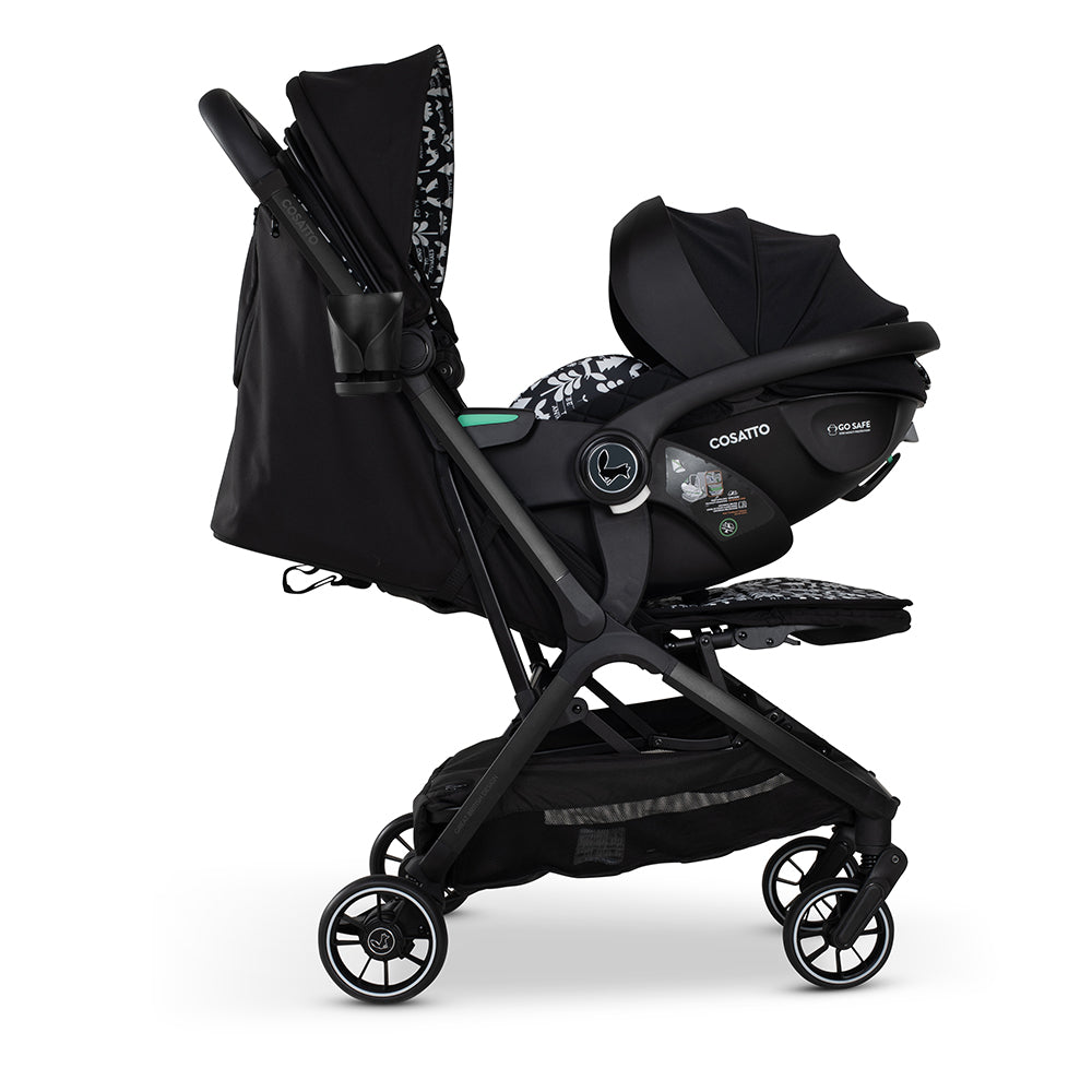 Cosatto Woosh City Recline Car Seat Bundle - Silhouette
