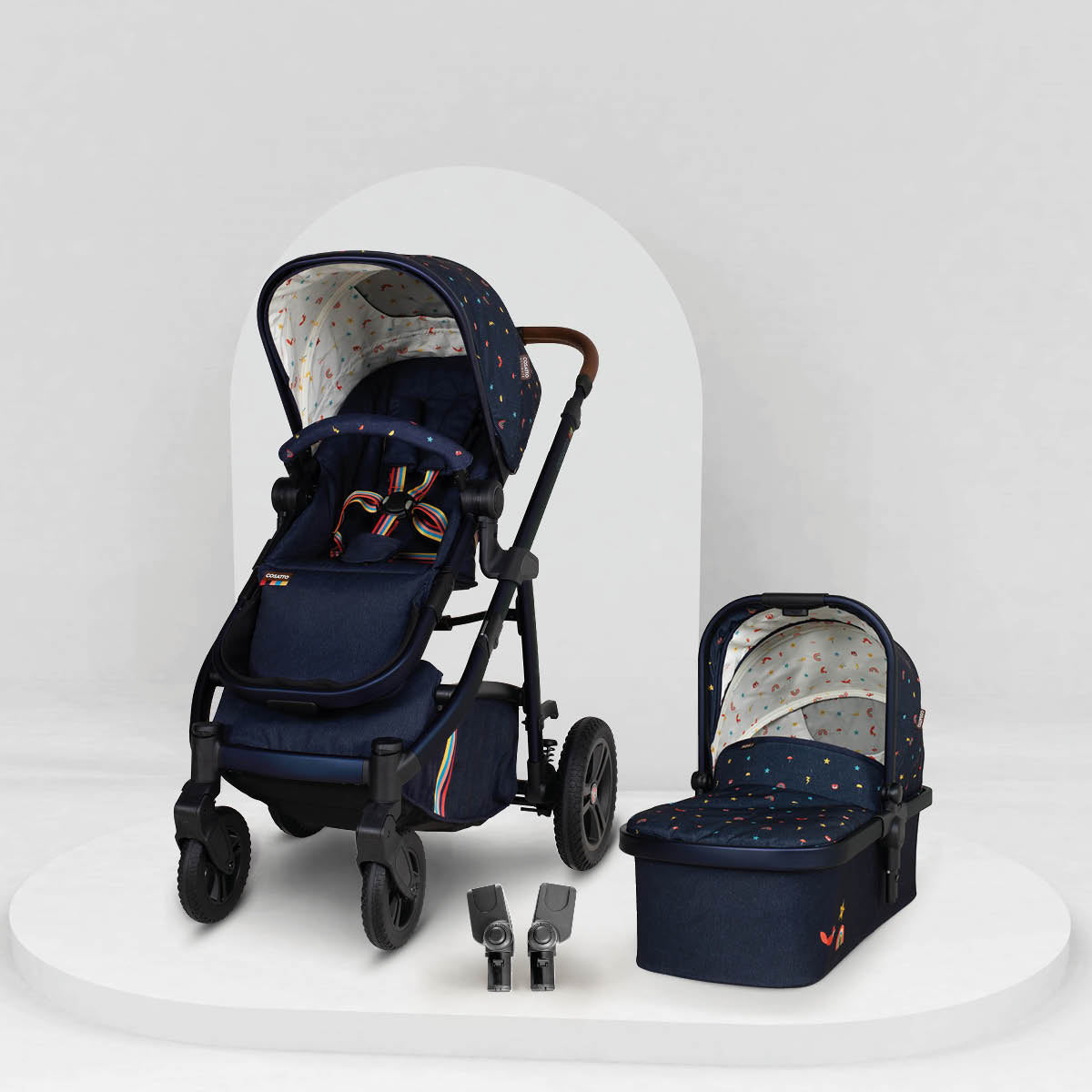 Cosatto Wow 3 Pram and Pushchair - Doodle Days