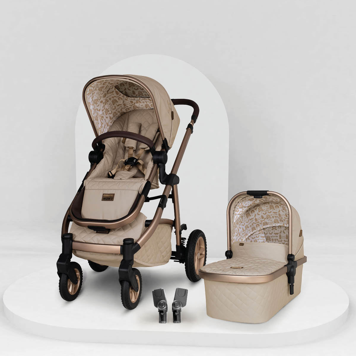 Cosatto Wow 3 Pram and Pushchair - Whisper