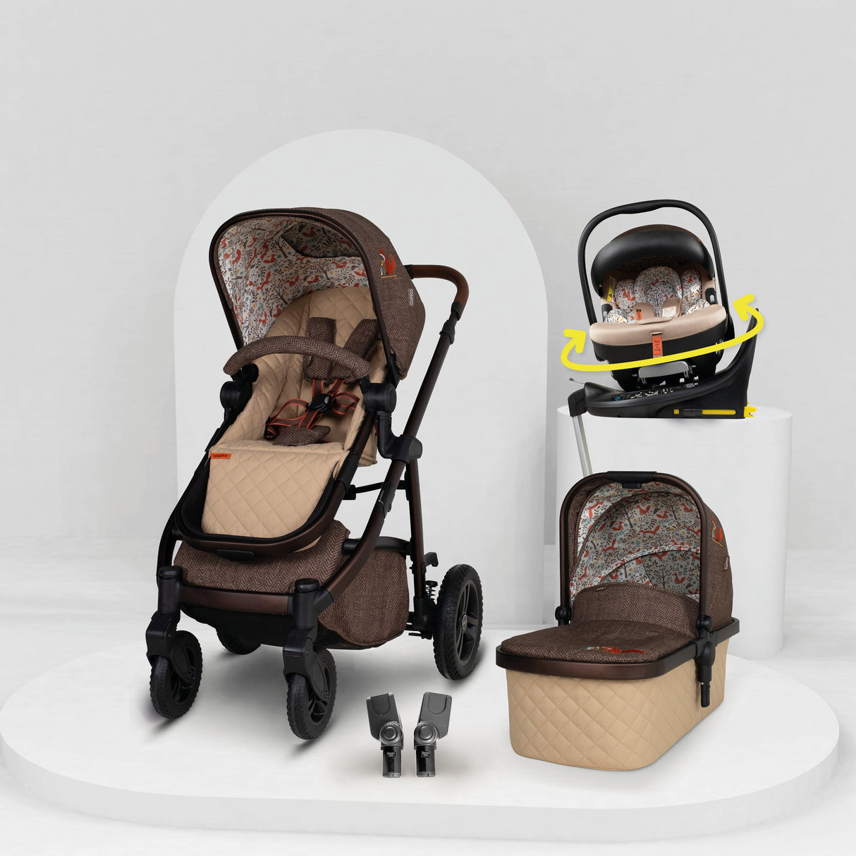 Cosatto Wow 3 Rotate Bundle - Foxford Hall