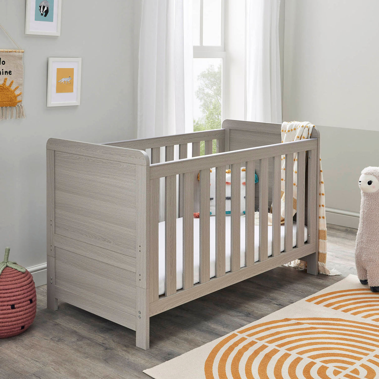 Babymore Caro Mini 2 Piece Room Set - Grey Wash