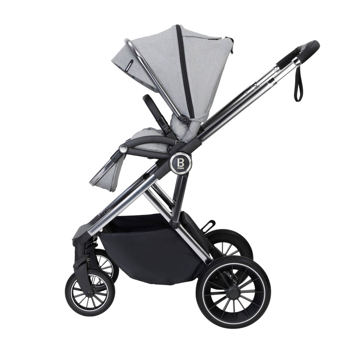 Babymore Chia Pram & Pushchair - Pearl Grey