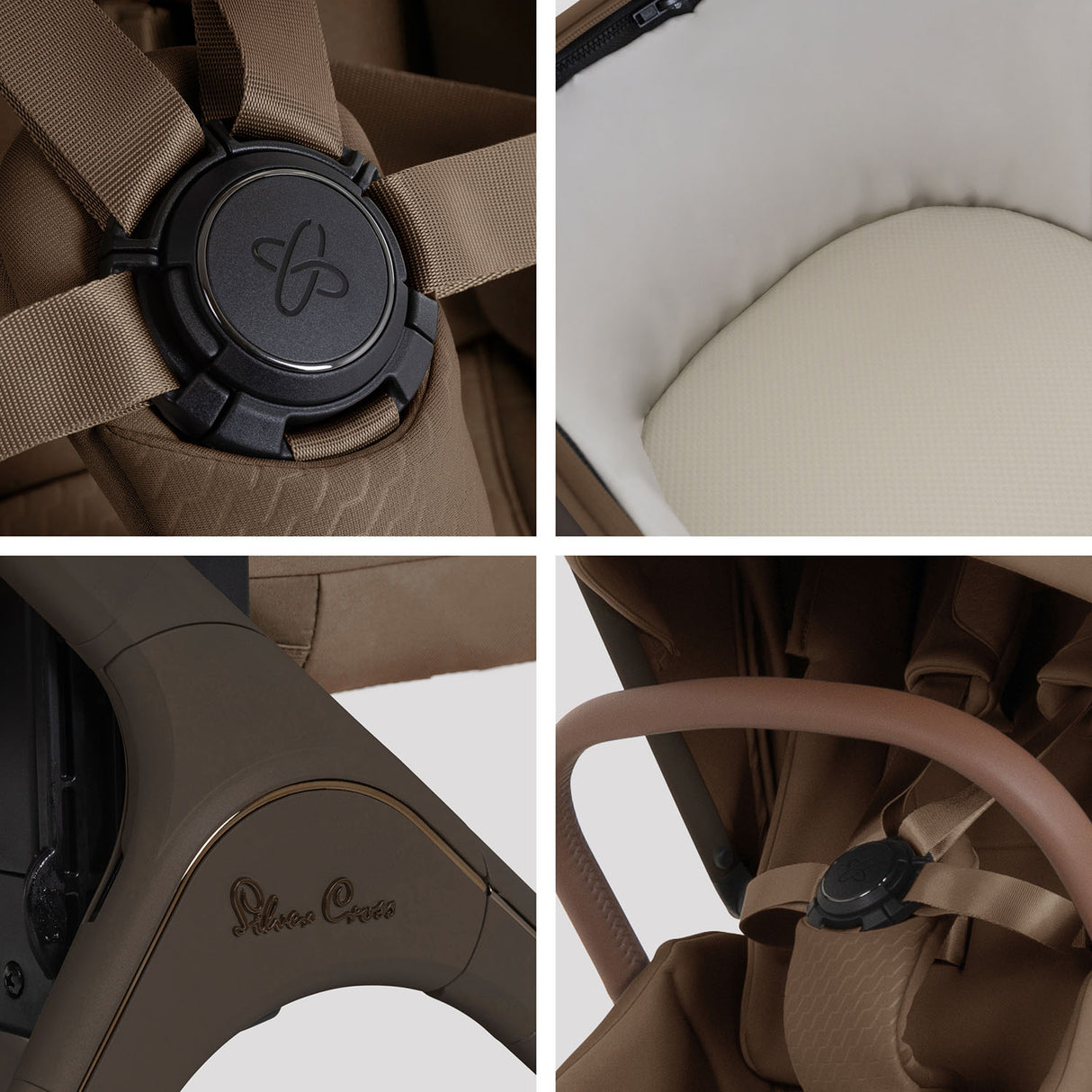 Silver Cross Cove 2 Ultimate Cybex Cloud T Car Seat Bundle - Maple