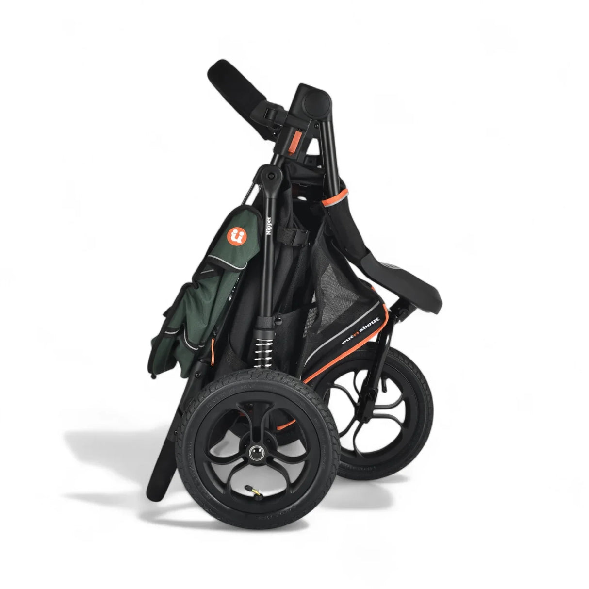 Out n About Nipper V6 Single Maxi-Cosi Pebble 360 Pro2 Newborn Bundle - Summit Black 10
