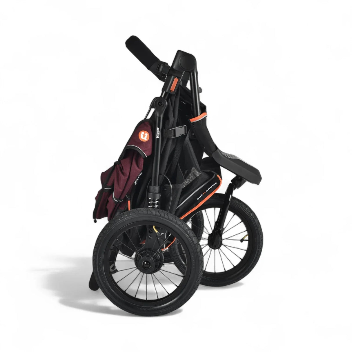 Out n About Nipper V6 Plus Single Newborn Bundle - Summit Black 10