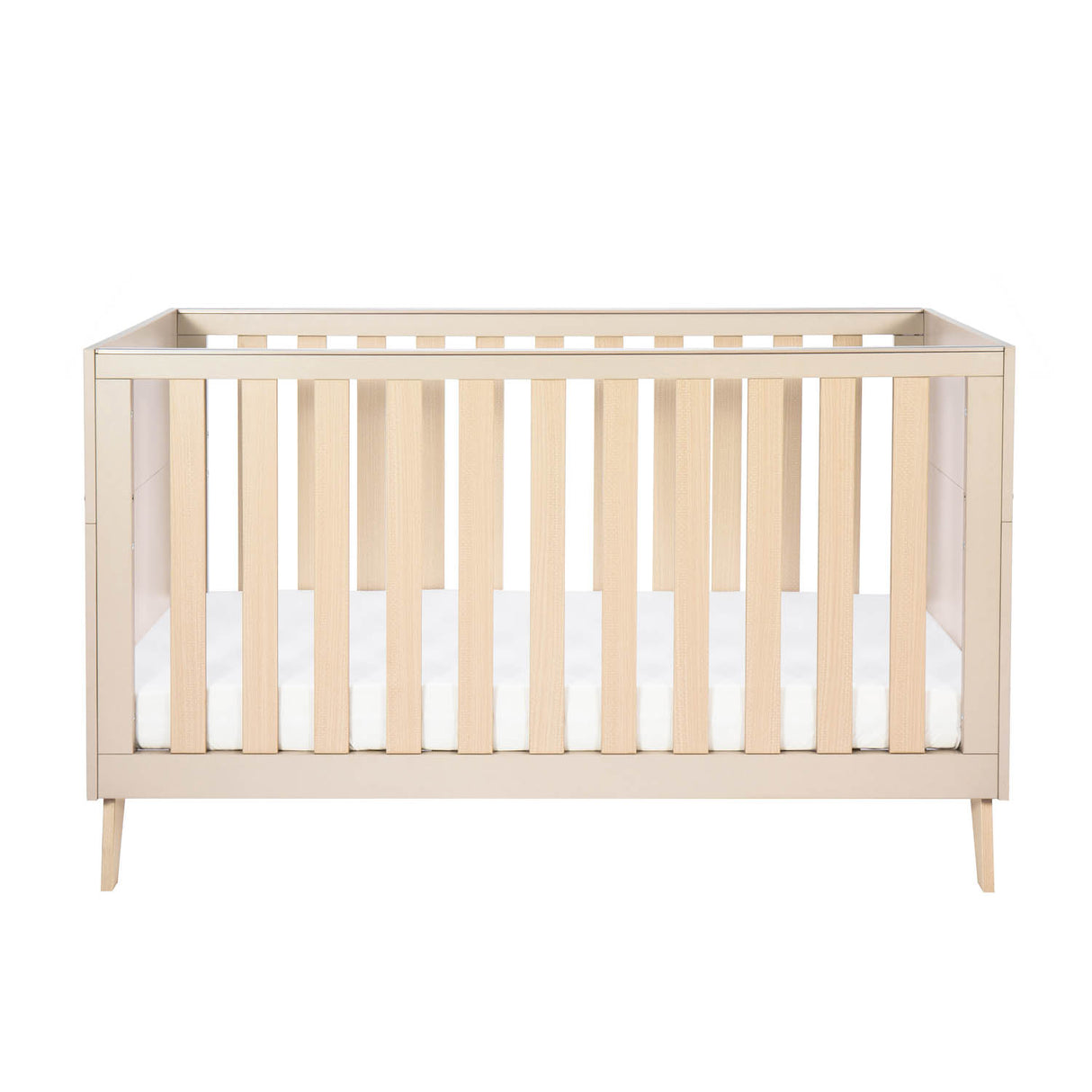 Babymore Dante Cot Bed - Cashmere