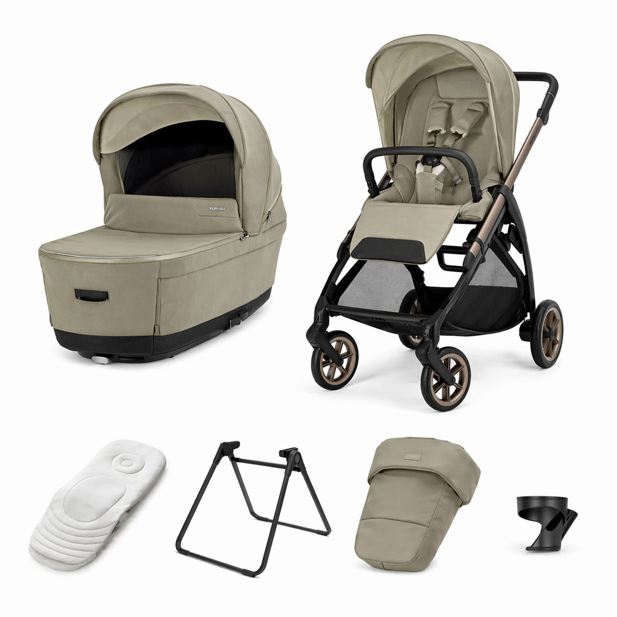 Inglesina Electa Duo Travel System - Hangar Beige