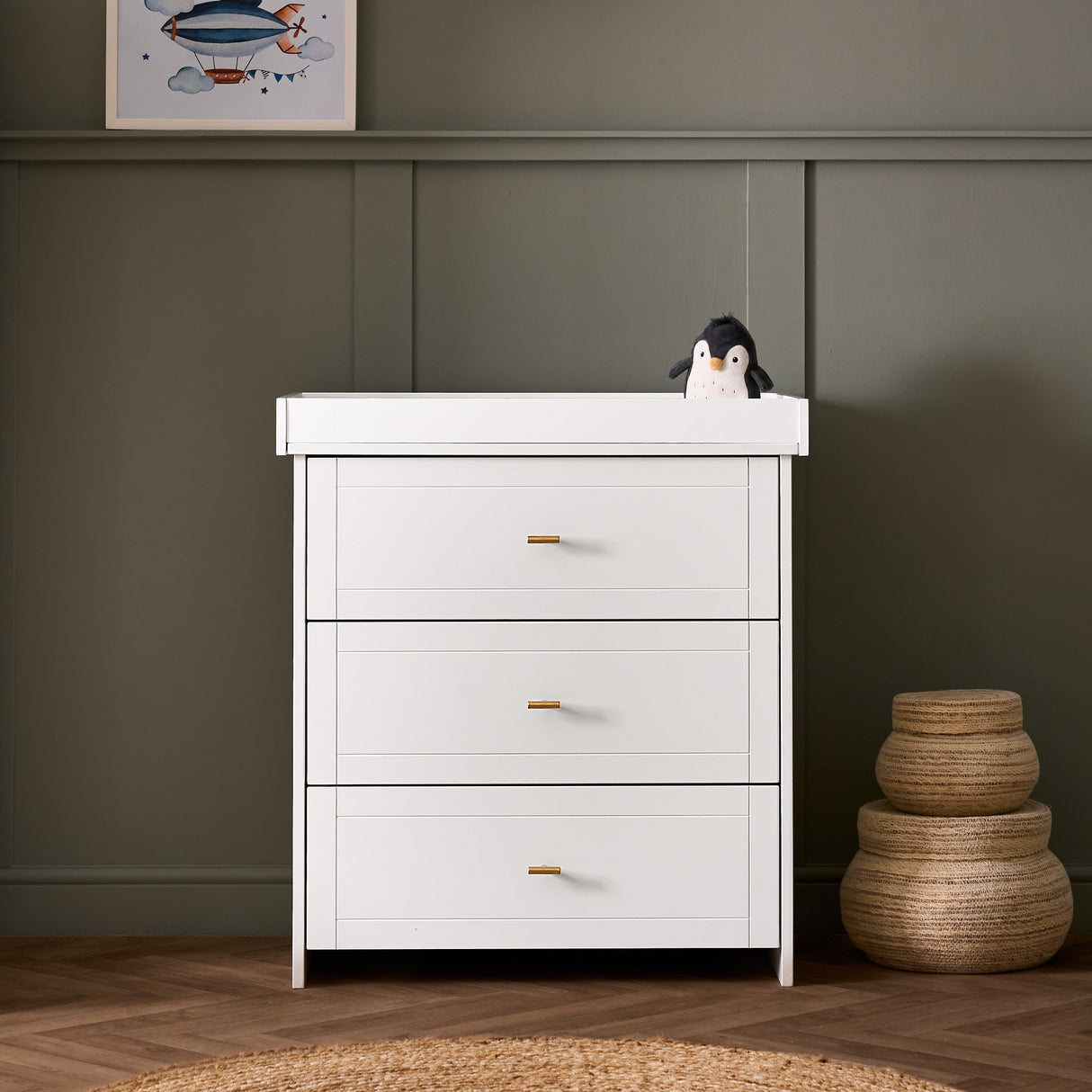 Obaby Gracie 2 Piece Room Set - White