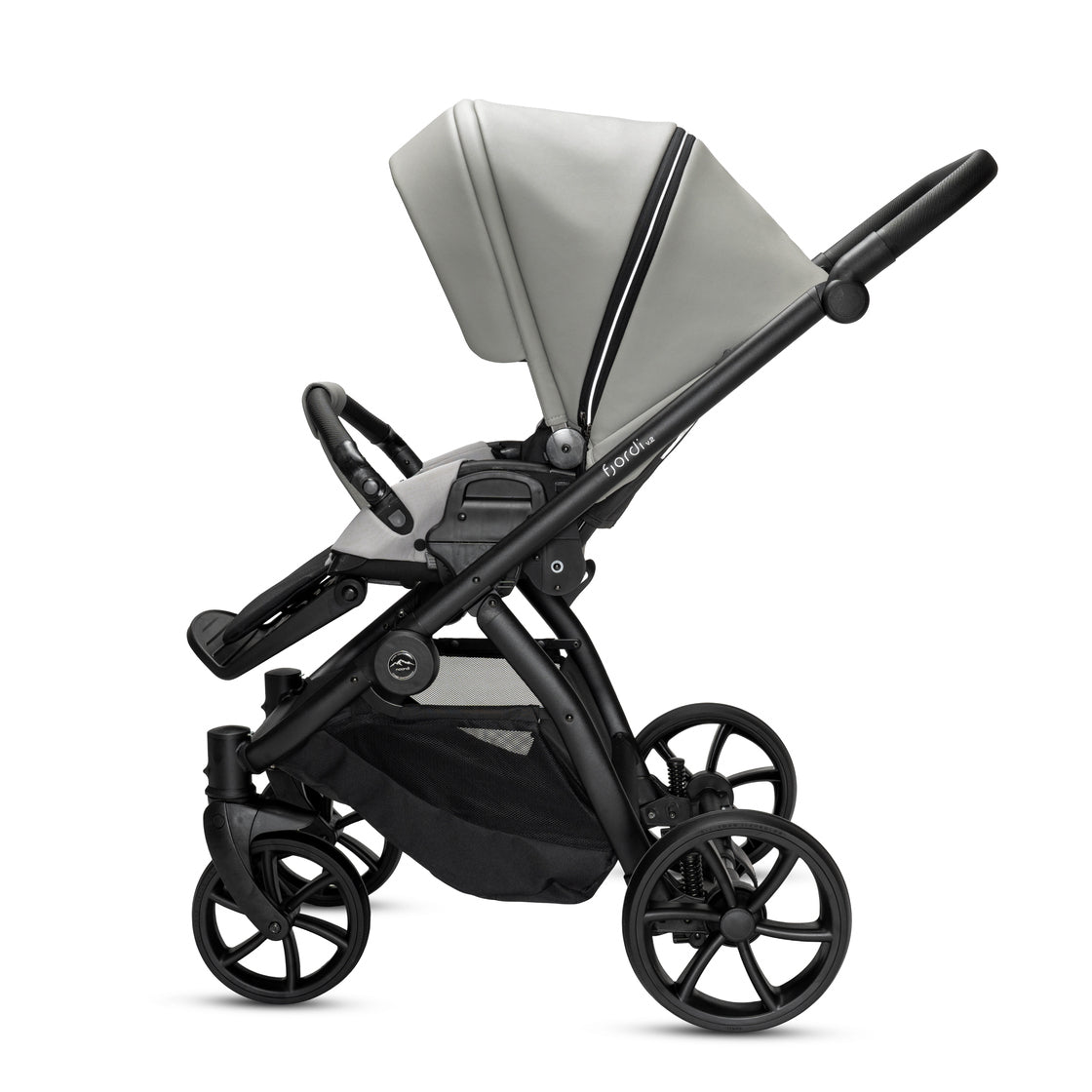 Noordi Fjordi V2 Leather - 3in1 Travel System with Travel Carrier i-Size Car Seat