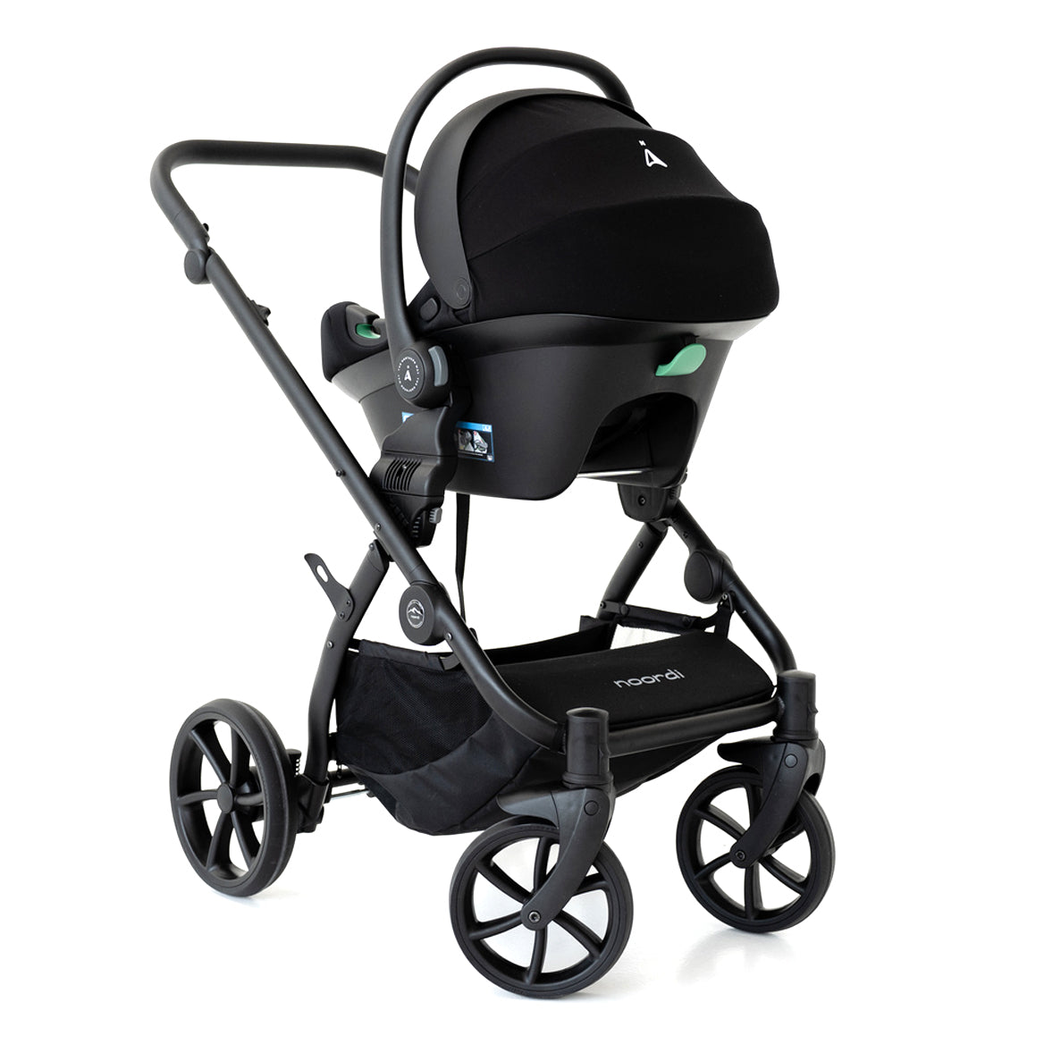 Noordi Sole V3 - 2in1 Pushchair with ThermoCot™ Carrycot, Arctic Mink