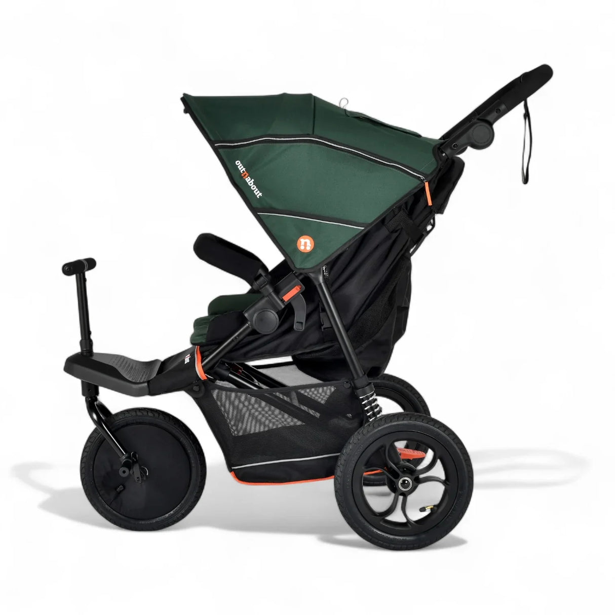 Out n About Nipper V6 Single Pushchair - Rocksalt Grey 7