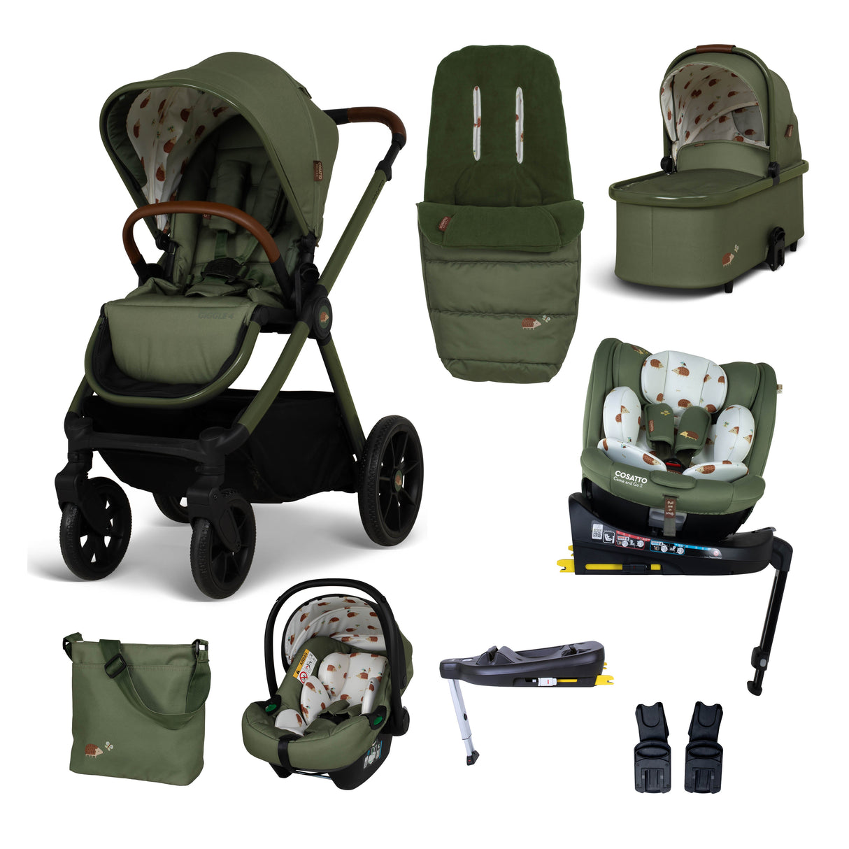 Cosatto Giggle 4 Next Stage Bundle - Hoglet