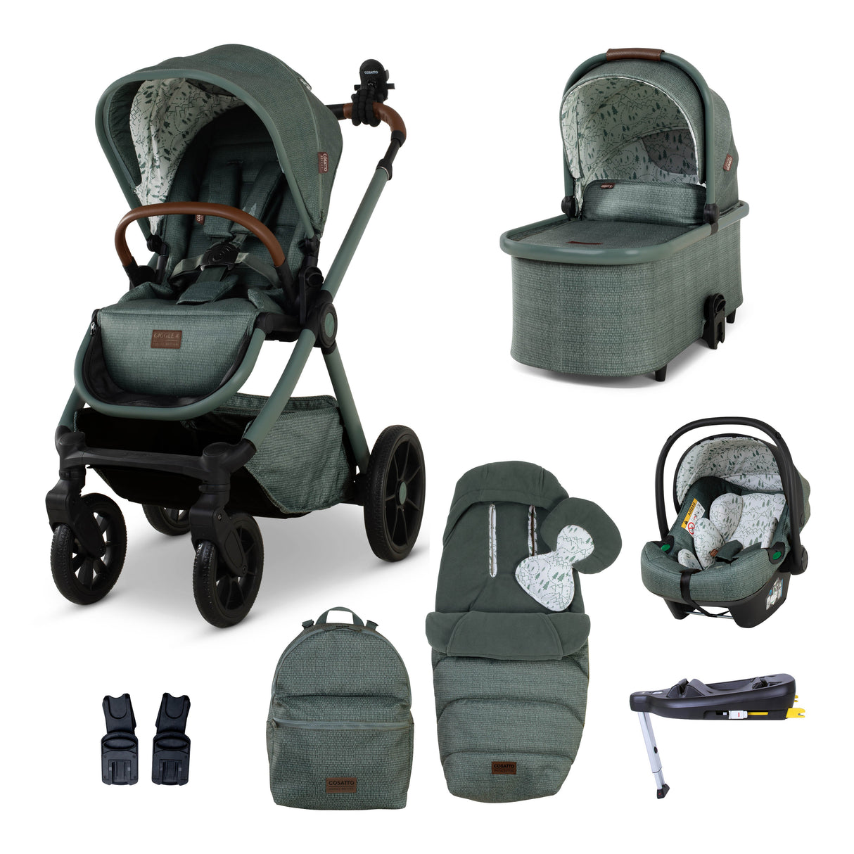 Cosatto Giggle 4 Special Edition Everything Bundle - Tiny Treetops
