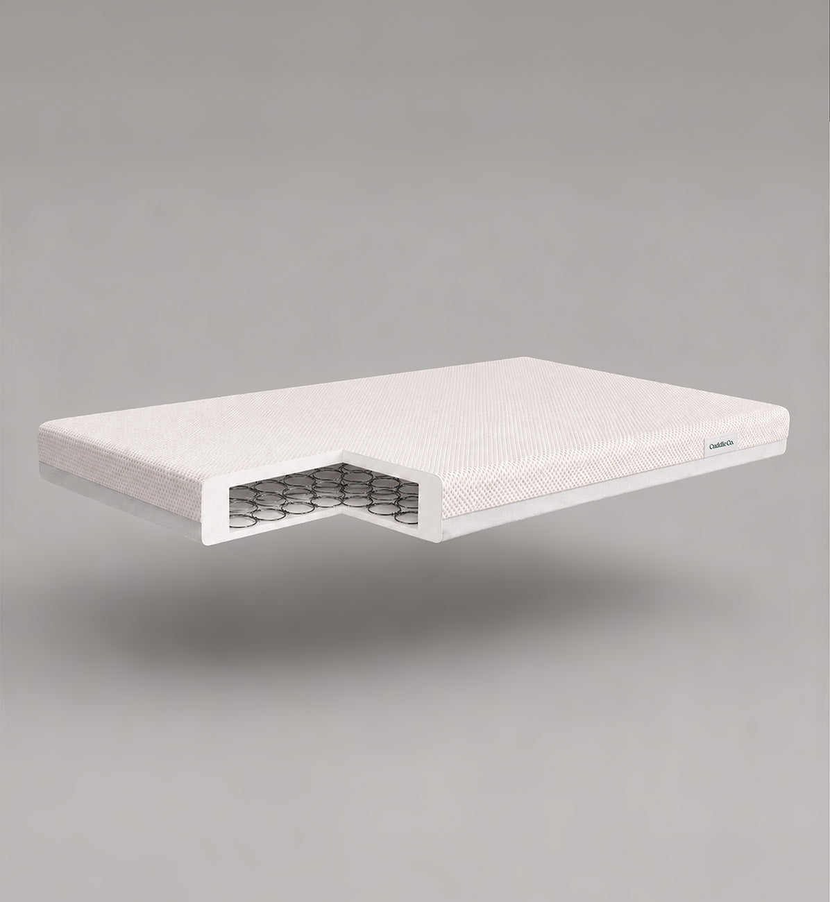 CuddleCo Harmony Hypo-Allergenic Bamboo Sprung Cot Mattress 120 x 60cm