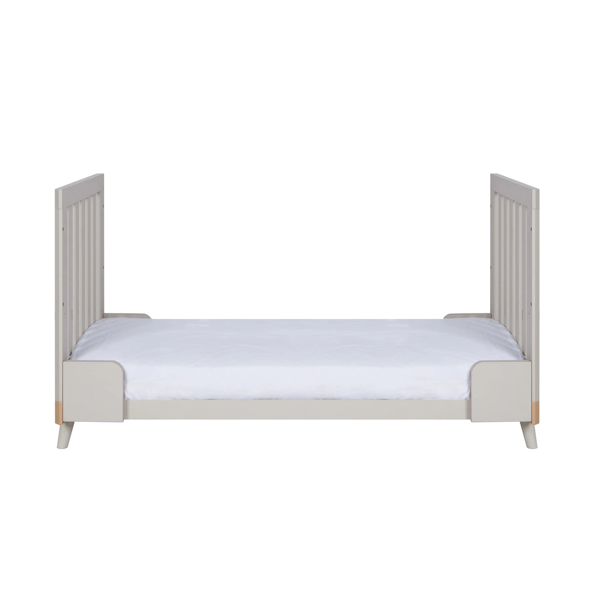 Tutti Bambini Hygge Cot Bed - Light Oak/White Sand