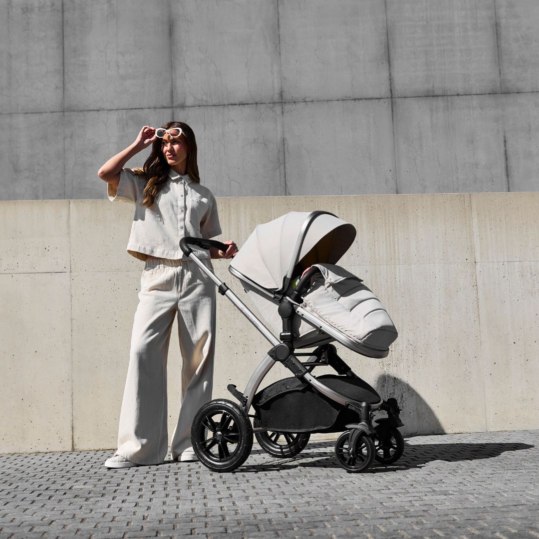 Ickle Bubba Stomp Luxe Elements Edition 12 Piece Pram - Moonbeam