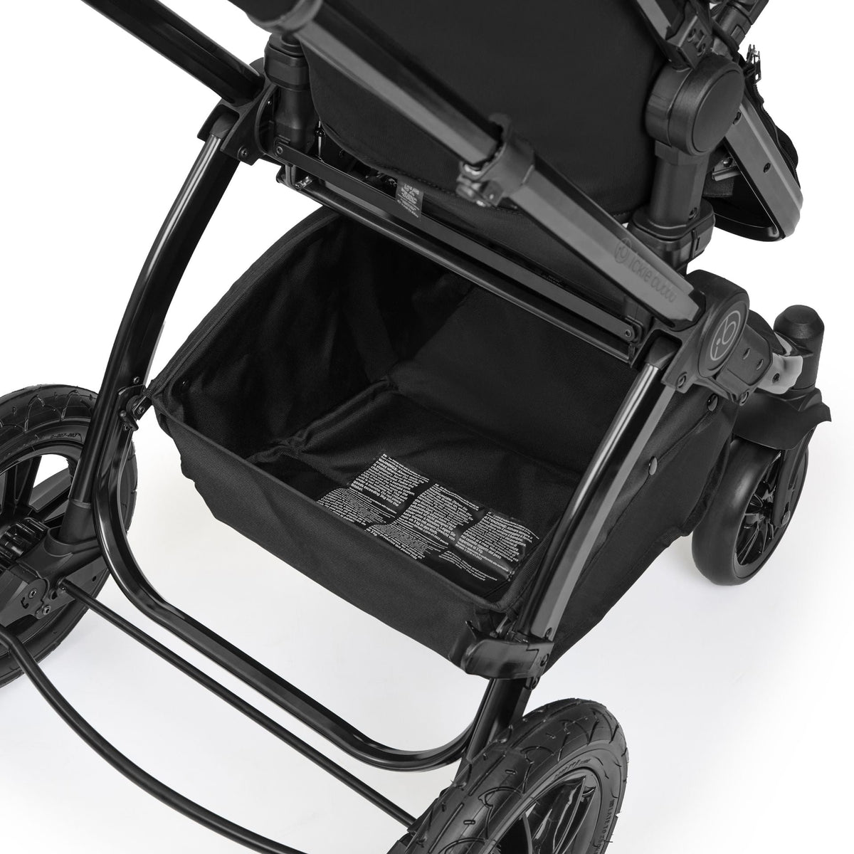 Ickle Bubba Stomp Luxe Elements Edition 12 Piece Pram - Raven