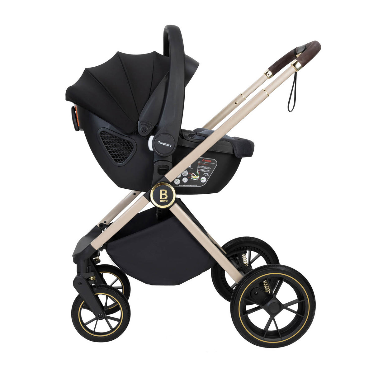 Babymore Kai Travel System Coco Car Seat - Sandstone