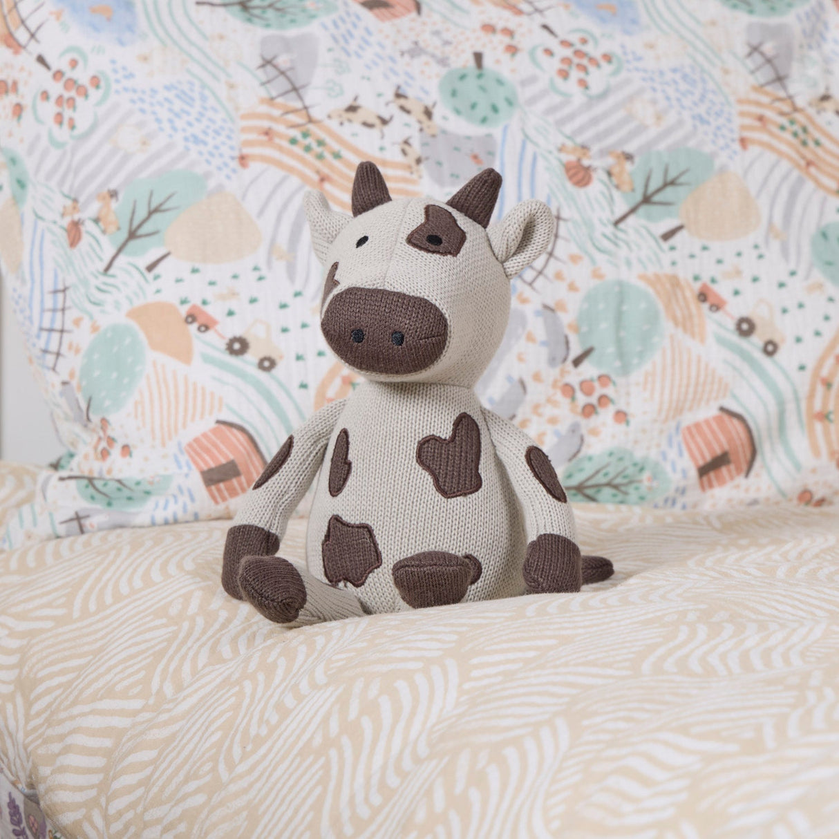 Tutti Bambini Knitted Toy - Clemi Cow - Good Life