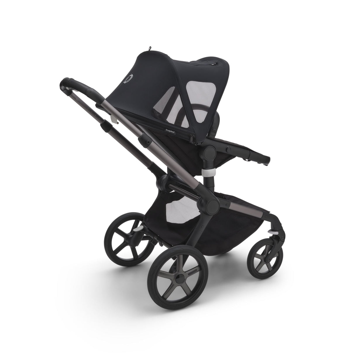 Bugaboo Fox 5 Breezy Sun Canopy - Midnight Black 6