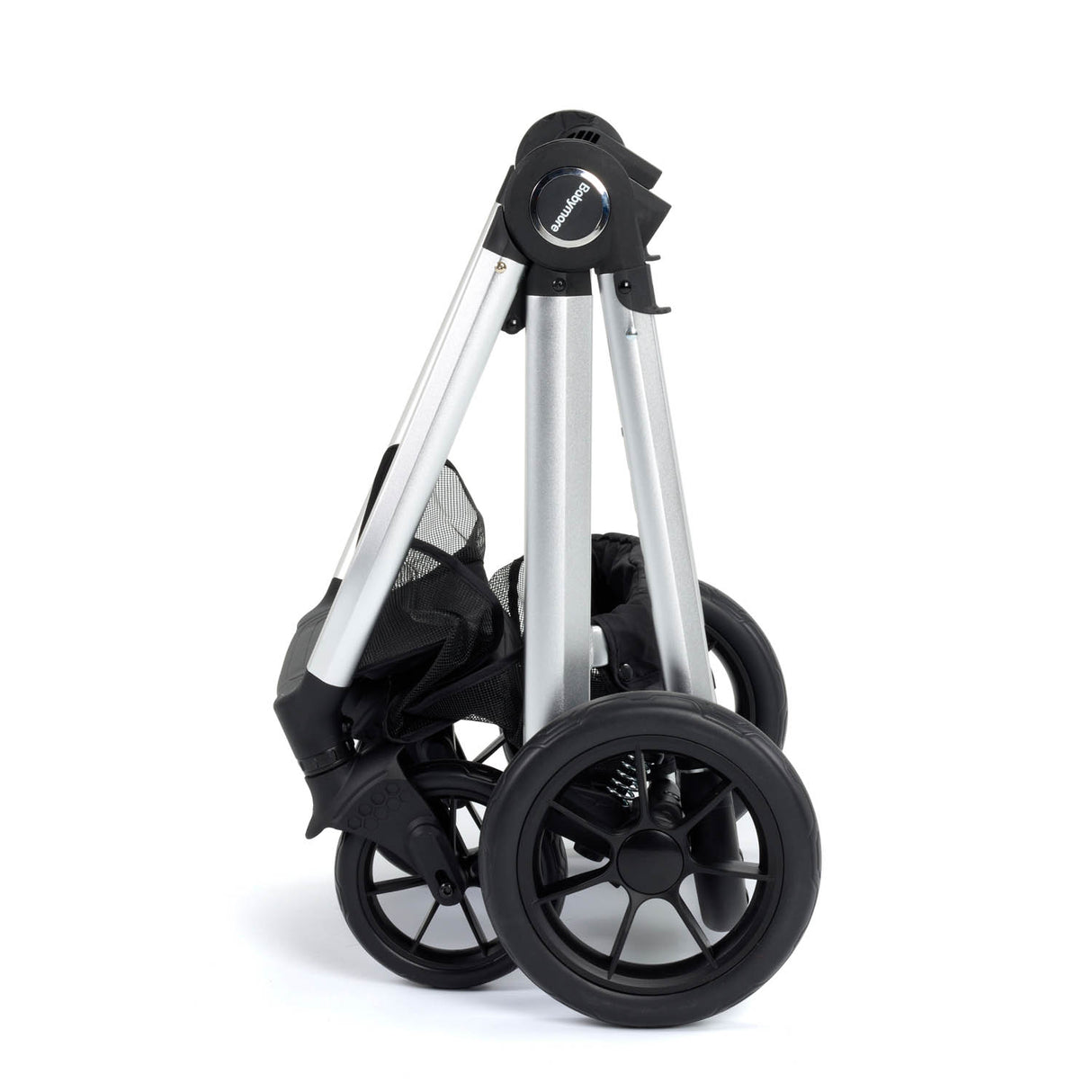 Babymore Memore V2 Pram & Pushchair - Silver