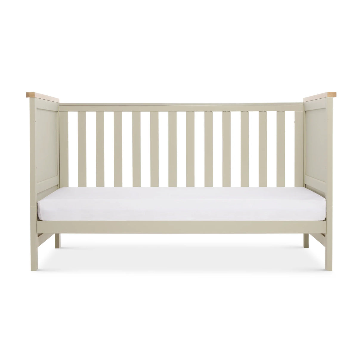 Tutti Bambini Misha Cot Bed - Mushroom & Golden Oak
