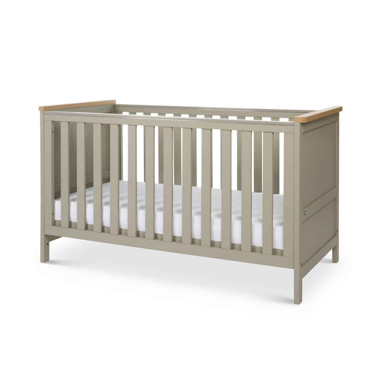 Tutti Bambini Misha Cot Bed - Golden Oak & Sage