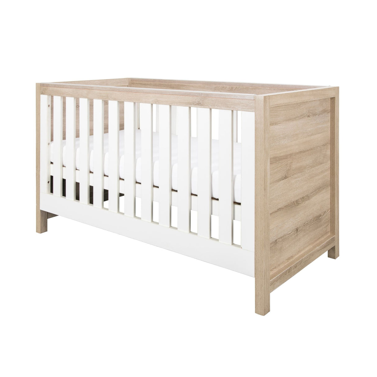 Tutti Bambini Modena 3 Piece Room Set - White & Oak